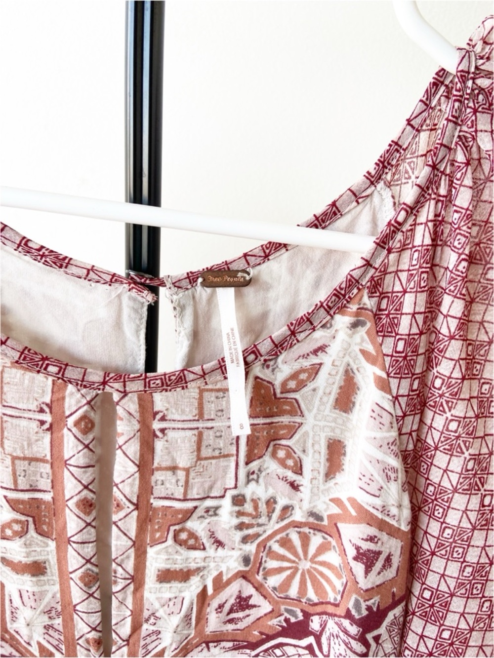 Free People Pink Dress Size 8 (M) - Picture 6 of 7